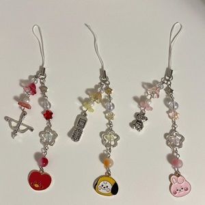 BT21 - Handmade phone keychain